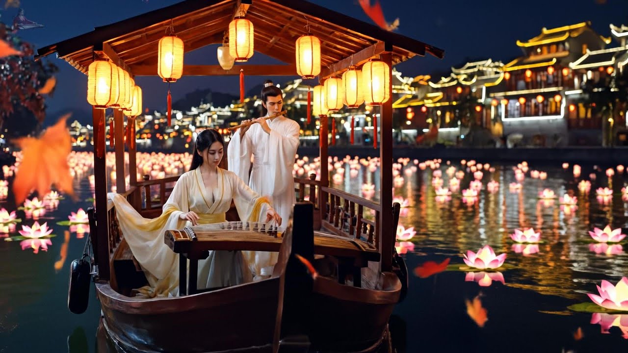 The Most Romantic Night | Beautiful Chinese Guzheng & Flute Music for Love & Peace