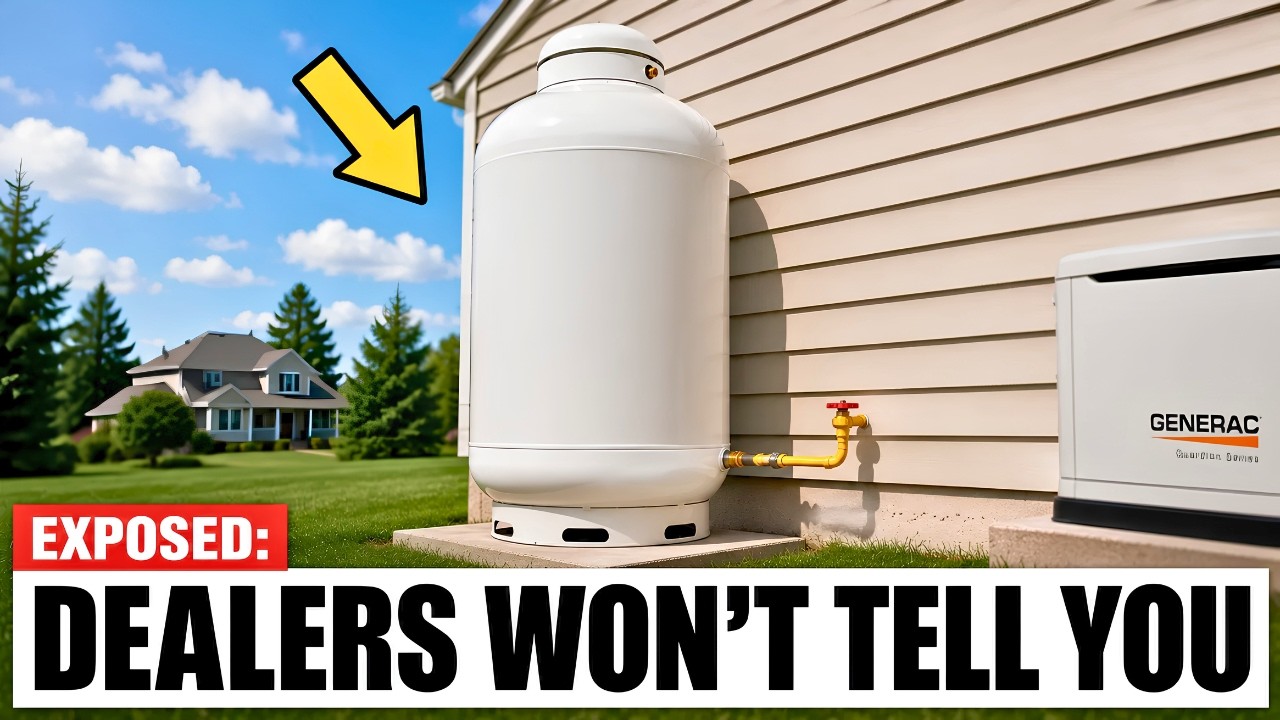 How Much Propane Does A Whole Home Generator ACTUALLY Use? (The Real Monthly Cost)