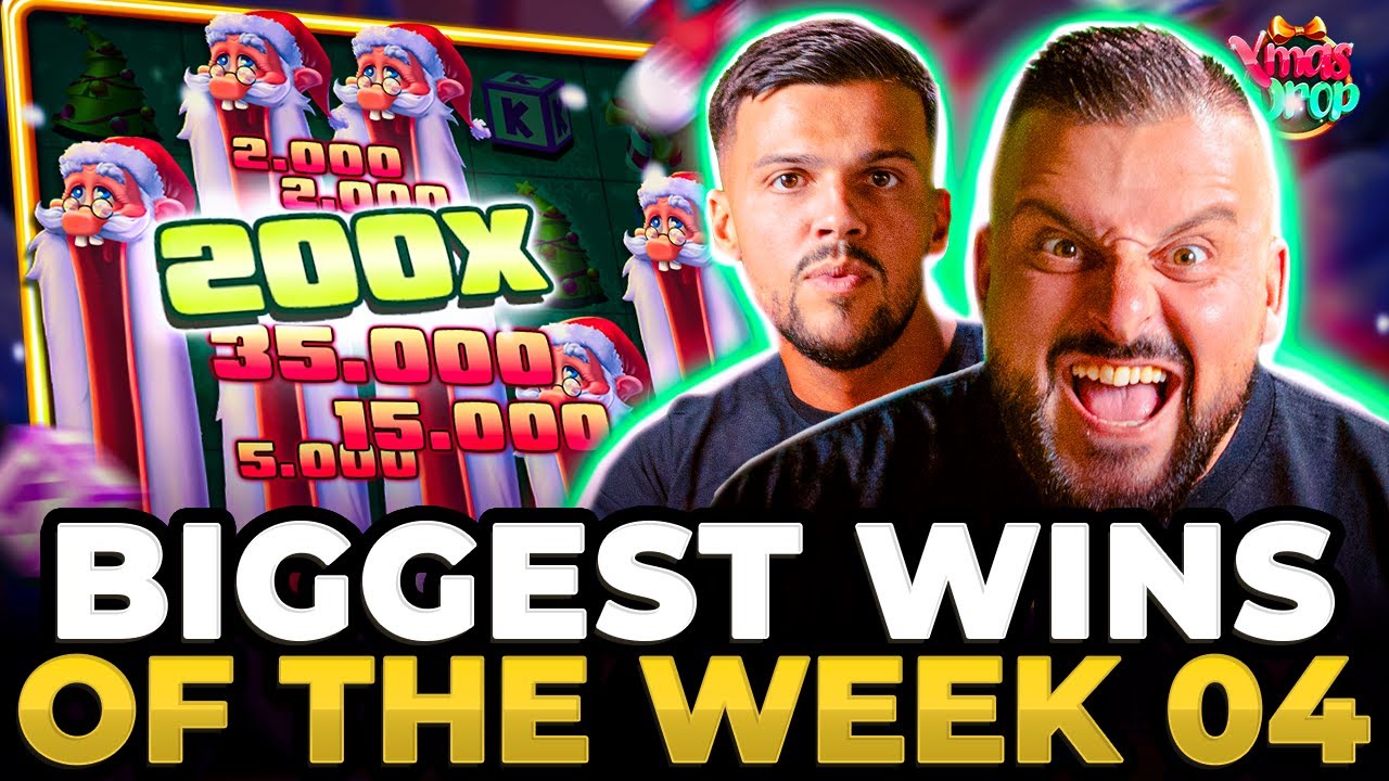 THE MAX WIN YOU&rsquo;D NEVER EXPECT&hellip; ⛄ 🎄 Biggest Wins of The Week 04