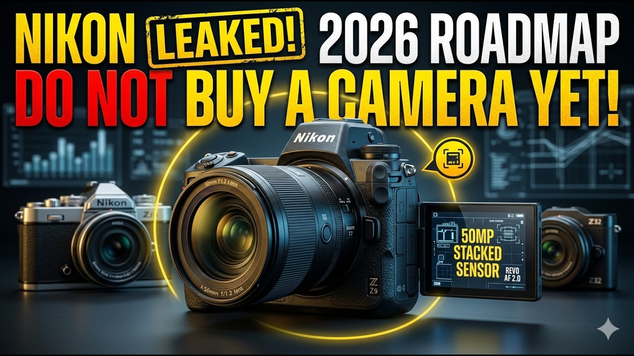 Nikon&rsquo;s 2026 Roadmap LEAKED: 5 New Cameras Changing Everything!