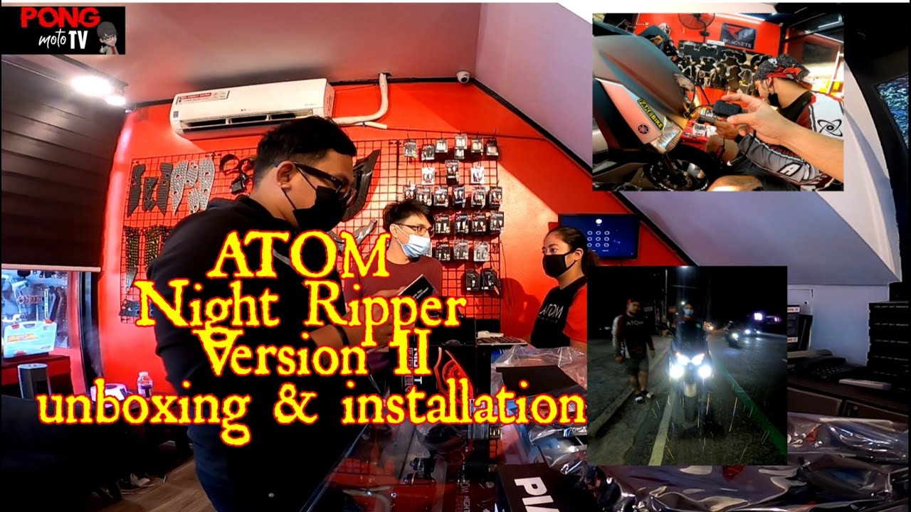 Upgrade to ATOM Night Ripper V2