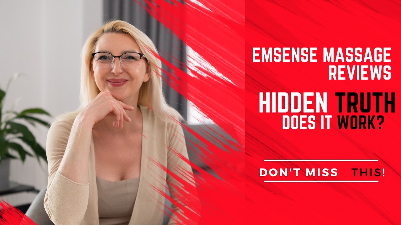 Emsense Massager Reviews: WE TESTED IT Emsense Massager LEGIT Or NOT?