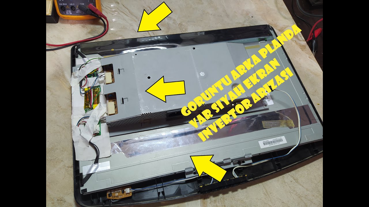 SAMSUNG 19 EKRAN MONİTÖR SİYAH EKRAN, IŞIK YOK,FLORASAN ARIZALARI MONİTÖRDE İNVERTÖR ARIZASI,