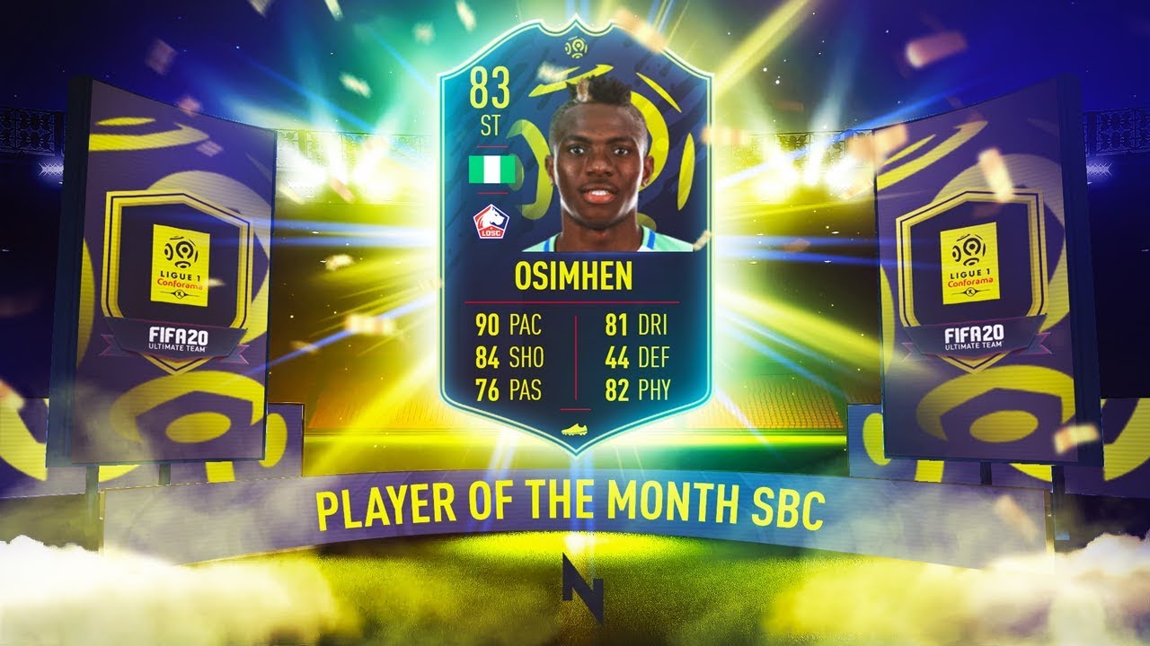 INSANE LIGUE 1 POTM OSIMHEN! - FIFA 20 Ultimate Team