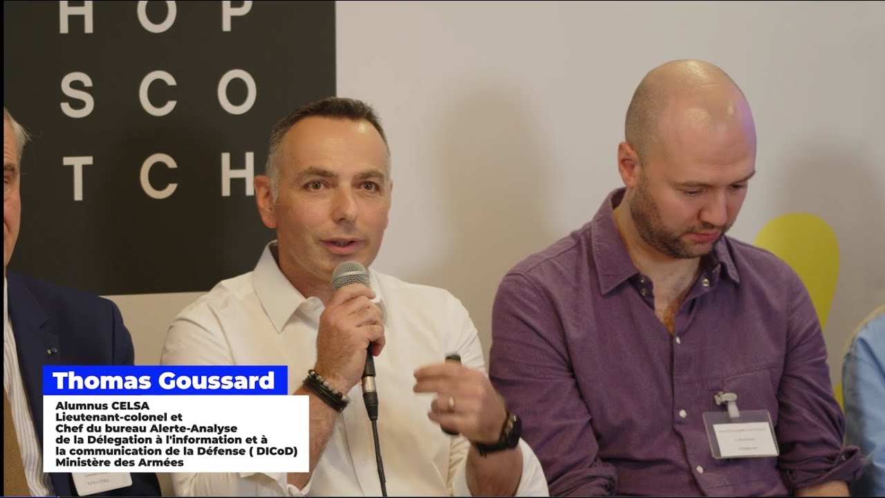 Talk - La lutte informationnelle - Intervention de Thomas Goussard - extrait 1