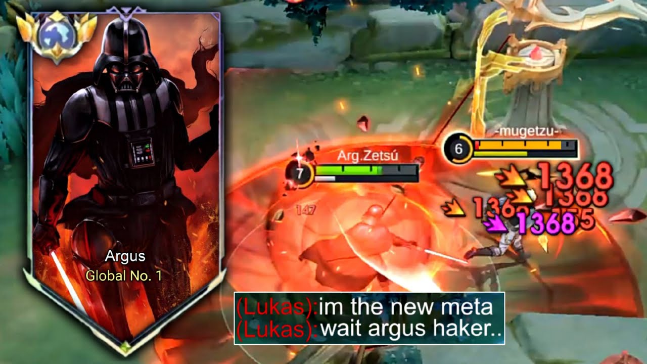FINALLY NEW BUFFED ARGUS VS NEW HERO LUKAS! ARGUS PURE DAMAGE VS HYBRID LUKAS!