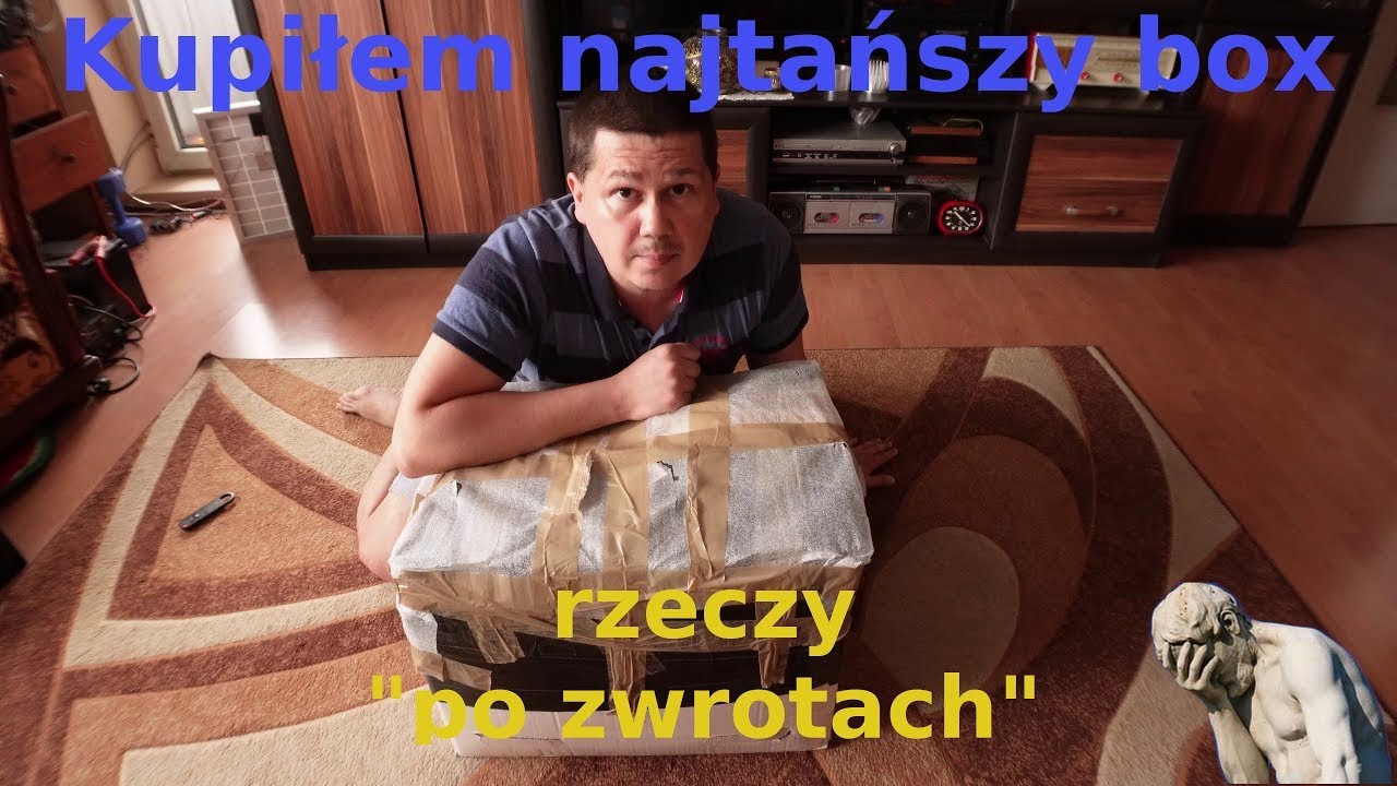 kupiłem dla testu tani box rzeczy po zwrotach