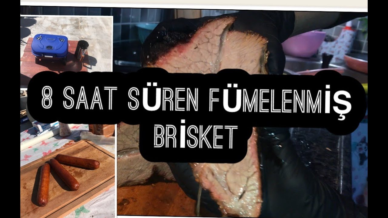 GURUSS GO & GRİLL İLE 8 SAAT PİŞMİŞ TEKSAS FÜME BRİSKET