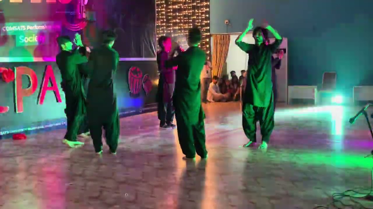 Attan pashto (comsat university Islamabad Abbottabad compas )