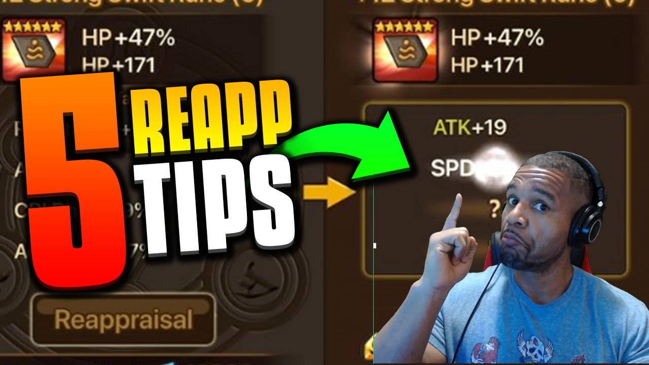 5 REAPP TIPS YOU NEED TO KNOW IN SUMMONERS WAR!!