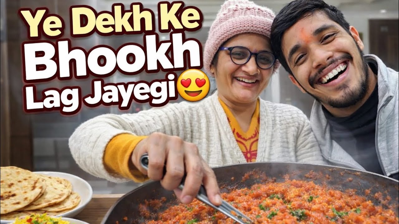 Gajar Ka Halwa Bana Aur Masti Double Ho Gayi 😄🥕