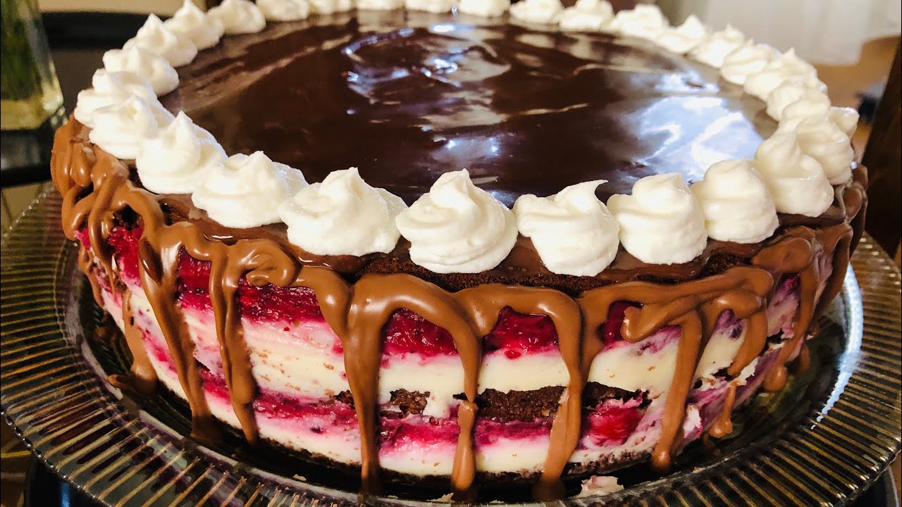 Bloody berry🍓| Kremasta torta koju ćete voljeti| Detaljan recept za izradu torte 💕