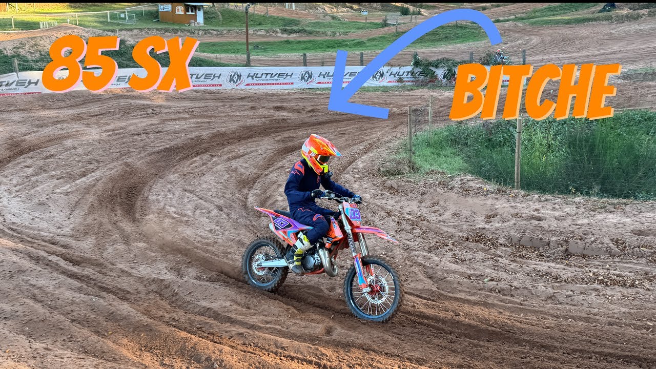 motocross-entrainement à Bitche en 85 sx