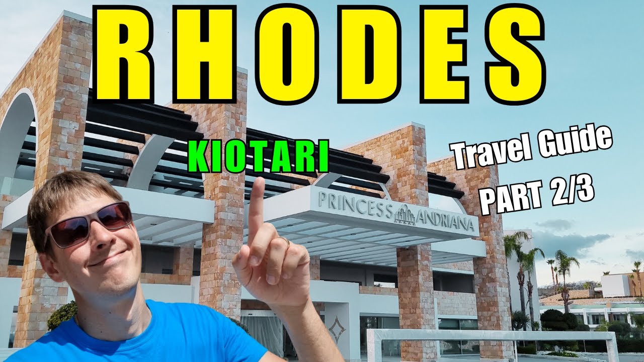 Kiotari Rhodes 🇬🇷 — FPV Travel Guide | Hotels & Shopping Areas (Part 2/3)
