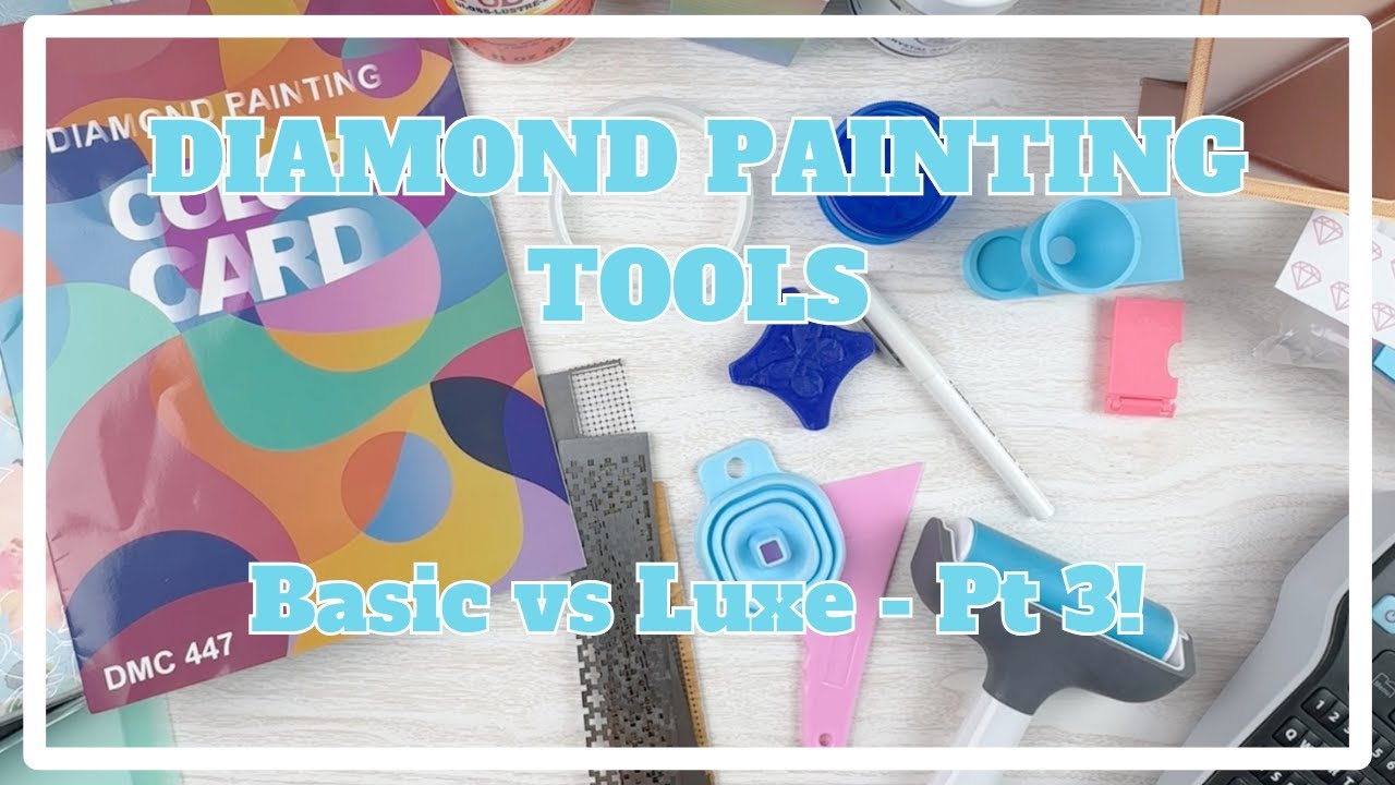Nice or Necessary? Basic vs Luxe Pt 3 - Finale!! | Diamond Painting Tools