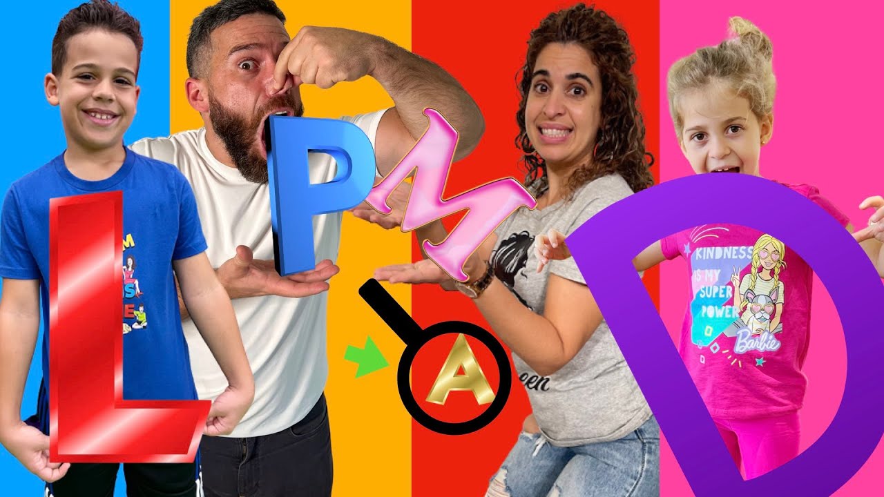 24 HORAS COMIENDO CON LAS INICIALES DE NUESTRO NOMBRE| 4PLUSONE