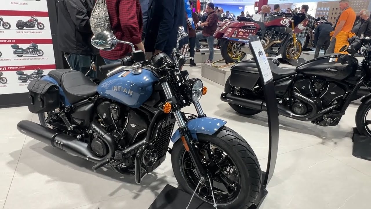 Indian Scout Sixty Bobber Speedplus 999 (2026) &ndash; Walkaround & First Look | EICMA 2025 Milan