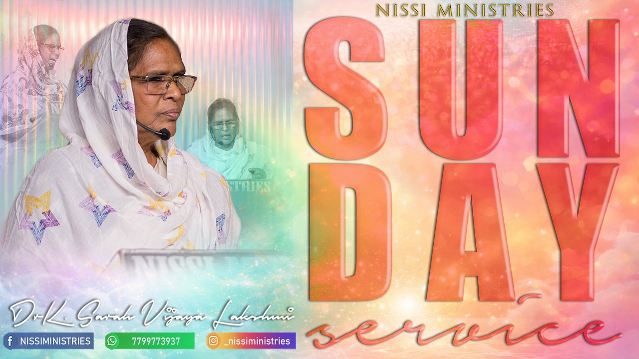 NISSI MINISTRIES 𝕊𝕦𝕟𝕕𝕒𝕪 𝒮𝑒𝓇𝓋𝒾𝒸𝑒 Live Streaming | 15 March 2026 ⛪