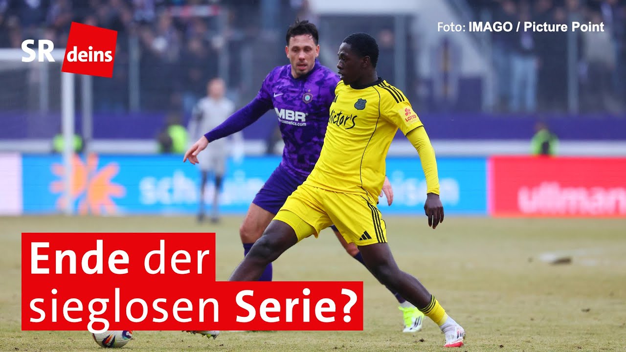 Fußball, 3. Liga: 1. FC Saarbrücken zu Gast bei Erzgebirge Aue