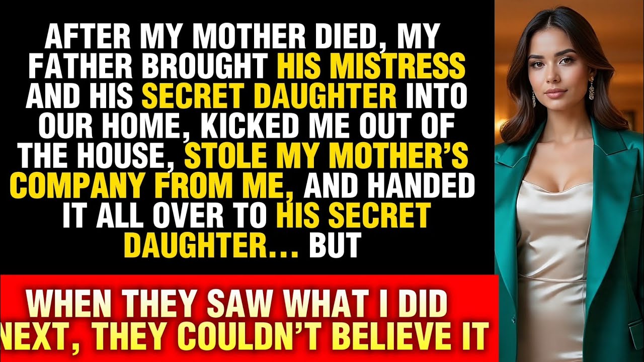 AFTER MY MOTHER DIED, MY FATHER BROUGHT HIS MISTRESS AND HIS SECRET DAUGHTER INTO OUR HOME...