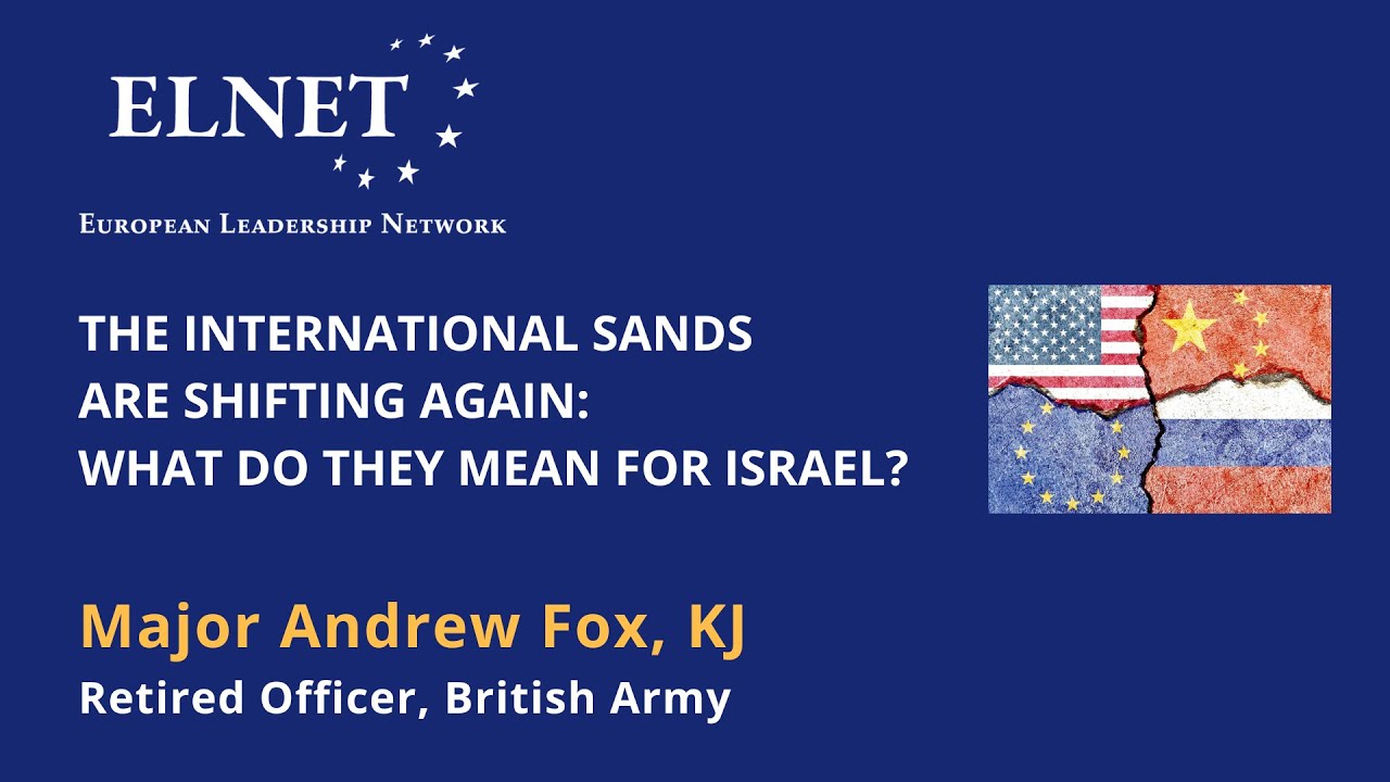 ELNET Briefing with Major Andrew Fox KJ 9.8.25