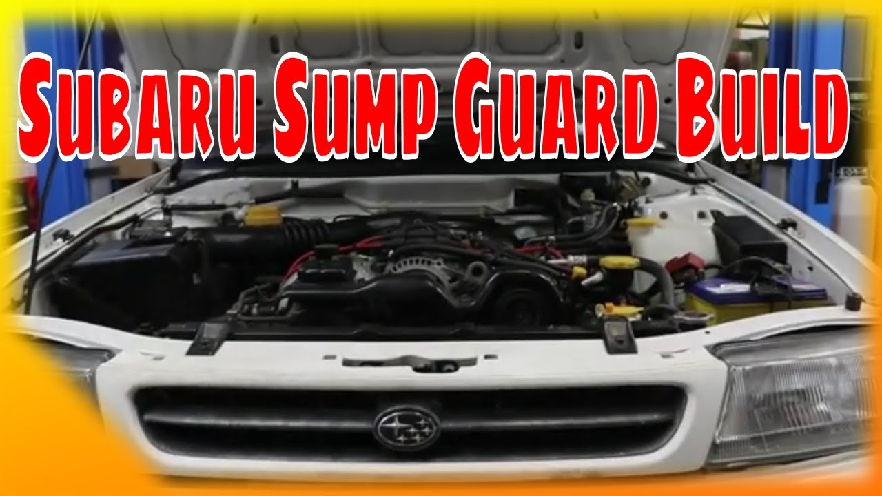 Subaru Sump guard and Fuel tank guard