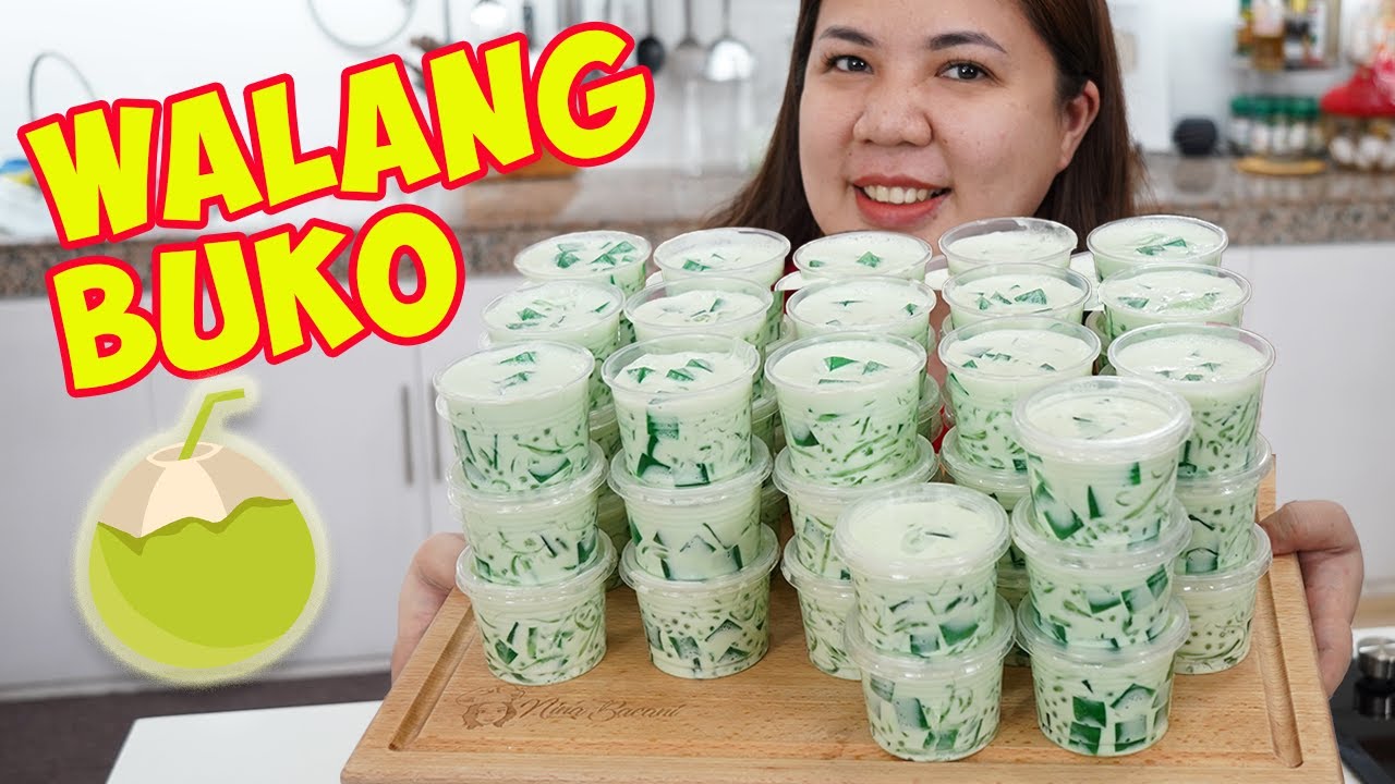 Buko Pandan Gulaman Recipe pang Negosyo