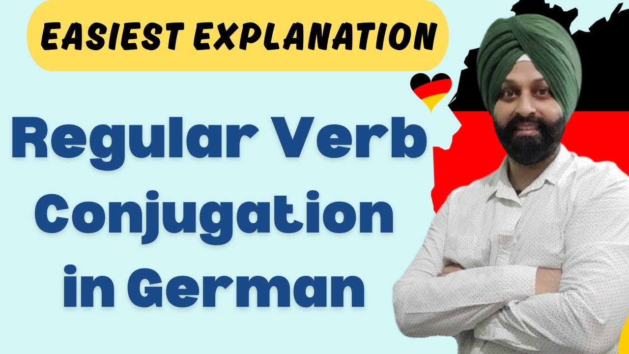 Regular Verb Conjugation in German | Easiest Explanation