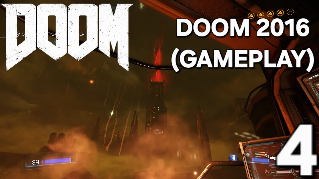 DOOM - PlayStation5 Gameplay Walkthrough HD - Part 4