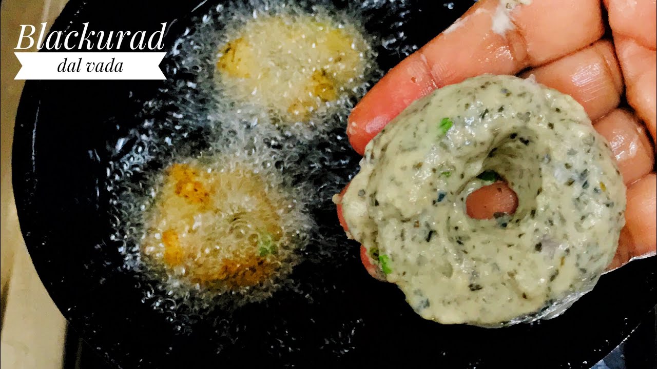 Black urad dal vada | Karuppu ulundhu recipes |
