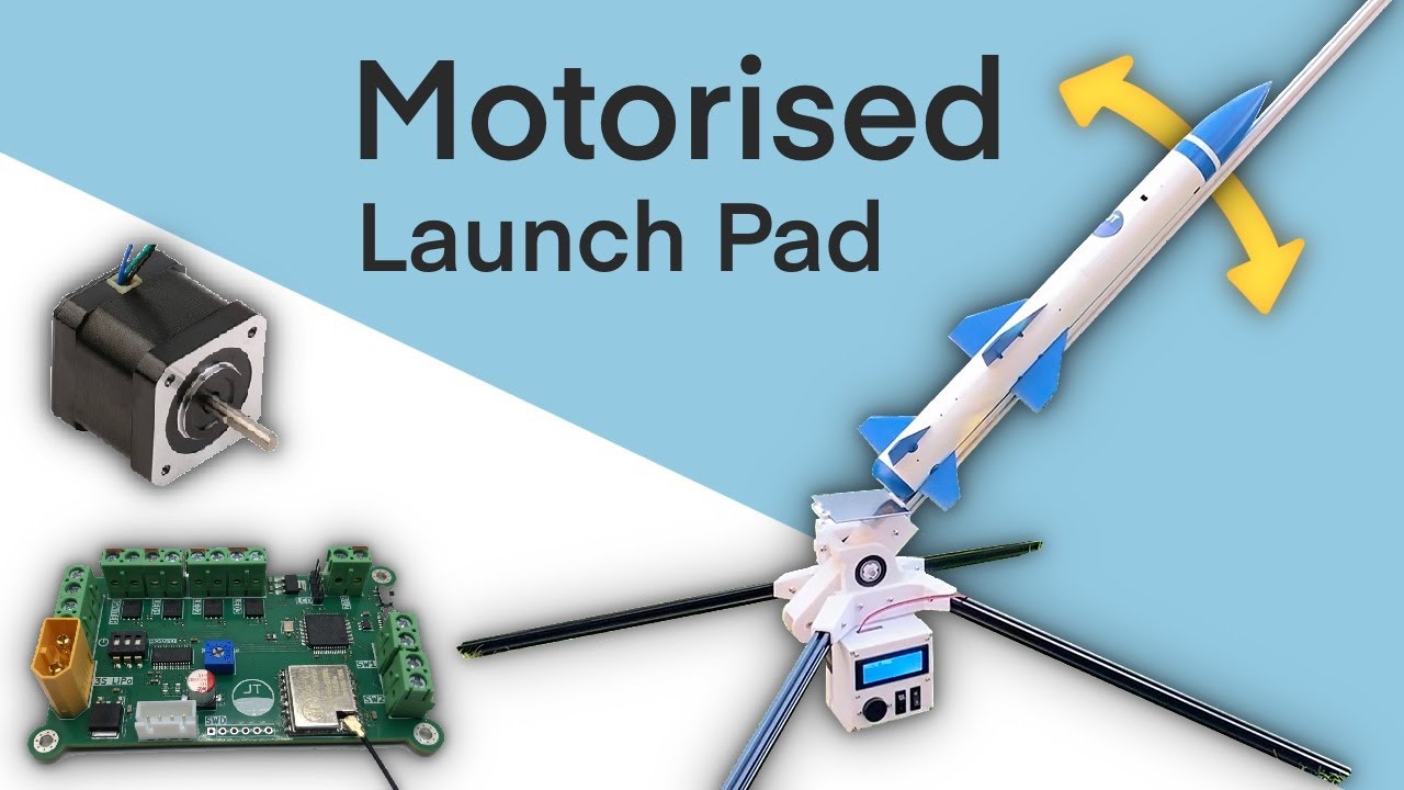 Motorised Rocket Launch Pad