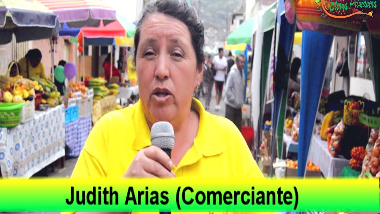 Patate Tungurahua  Feria Dominical Eterna Primavera
