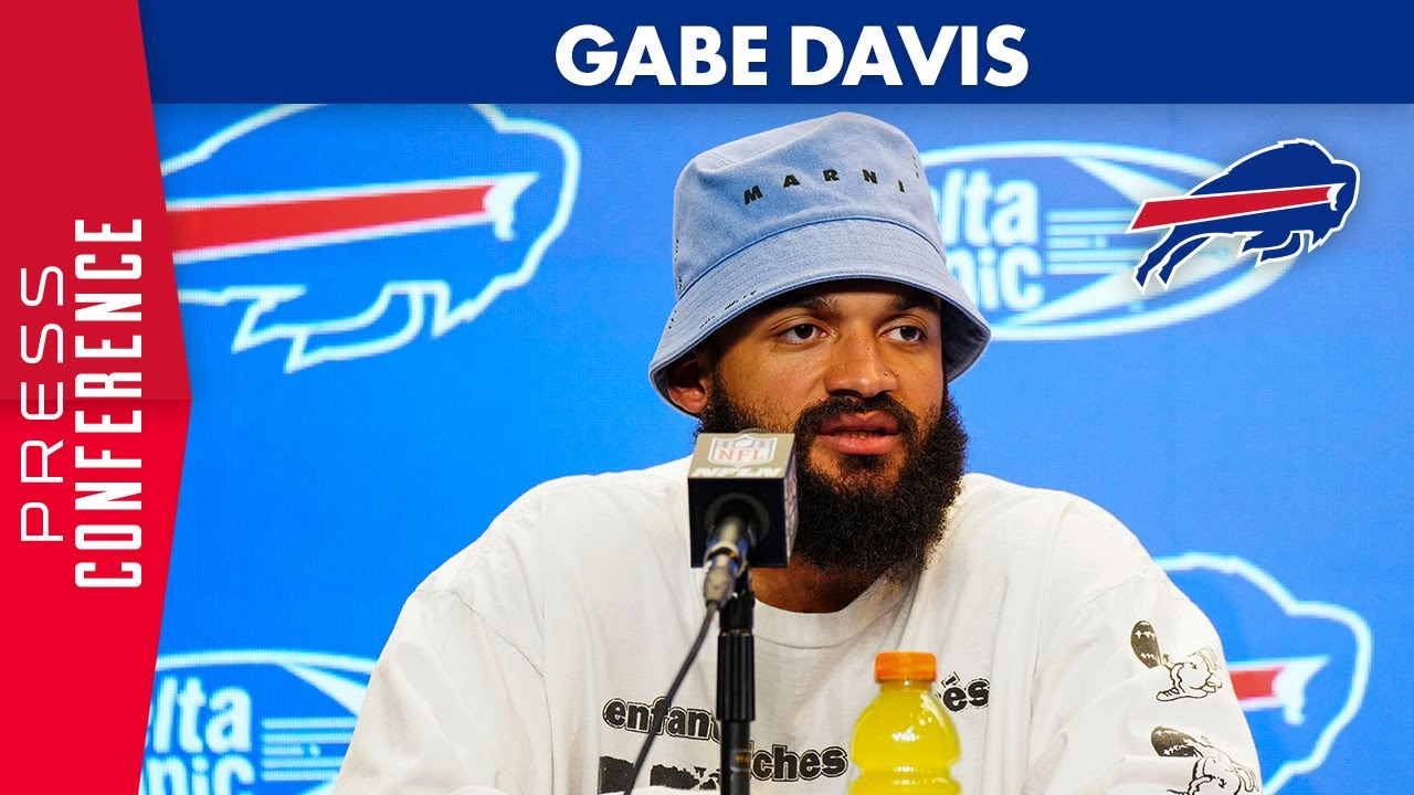 Gabe Davis: &ldquo;Felt Like It Was Meant To Be, Happy To Be Back Here&rdquo; | Buffalo Bills