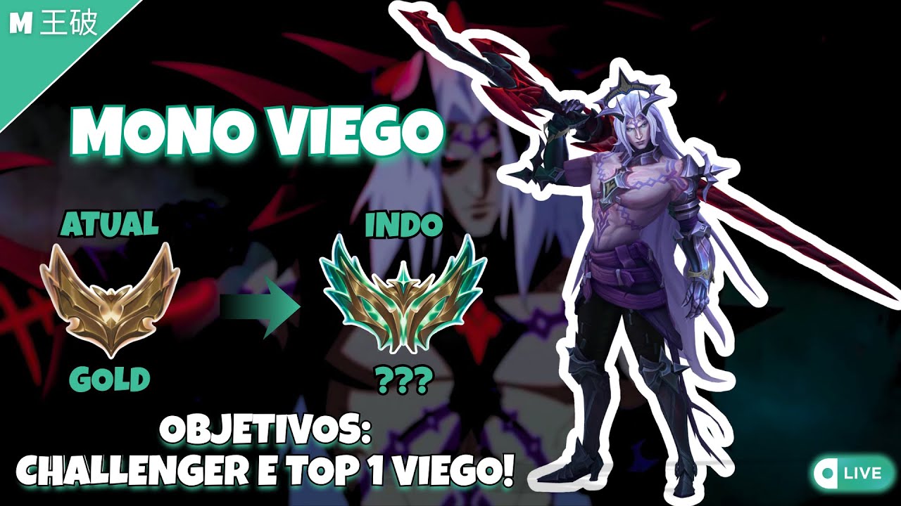 A CADA ESPADA SUA ALMA É RECUPERADA ISOLDE! ⚔︎  MONO VIEGO 🜲!  || Jorge Melyodas 王破 || #LOL (SHORT)