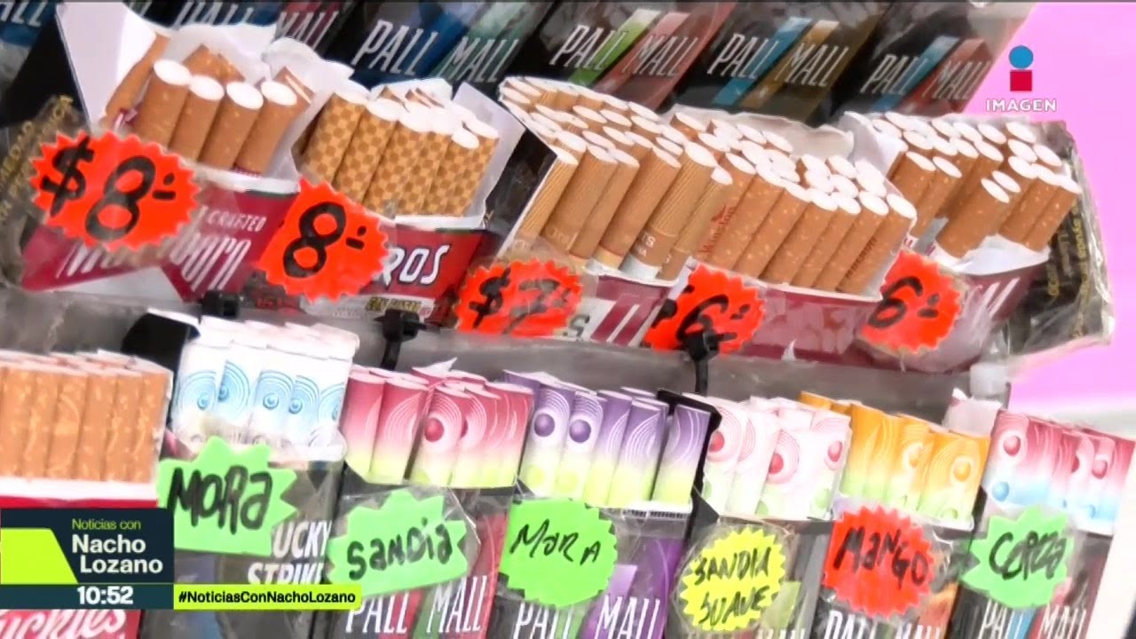 Así son los cigarros piratas que venden en Tepito entre 10 y 15 pesos la cajetilla | Nacho Lozano