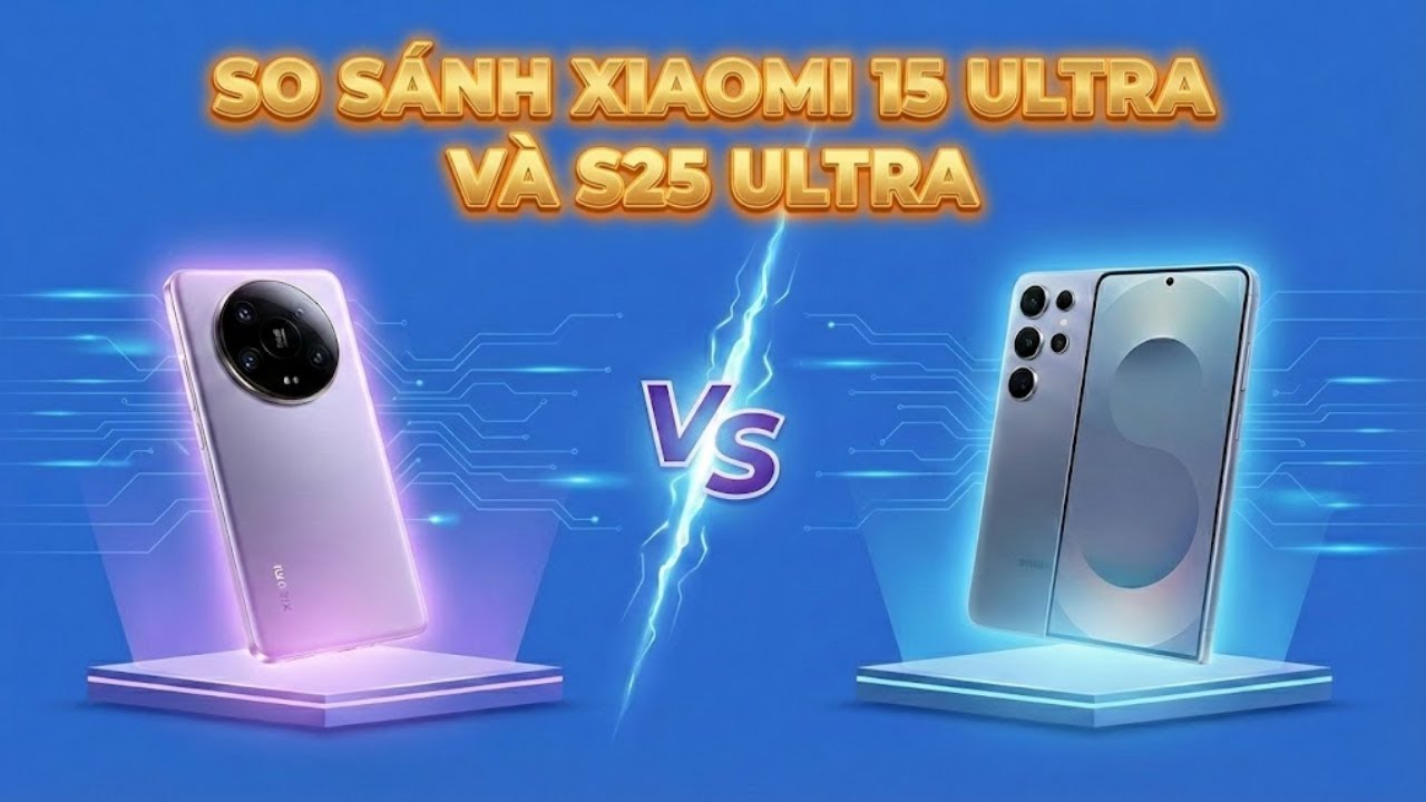 So sánh Xiaomi 15 Ultra và S25 Ultra: Ngôi vương Android thuộc về ai?#xiaomi15ultra #samsungs25ultra