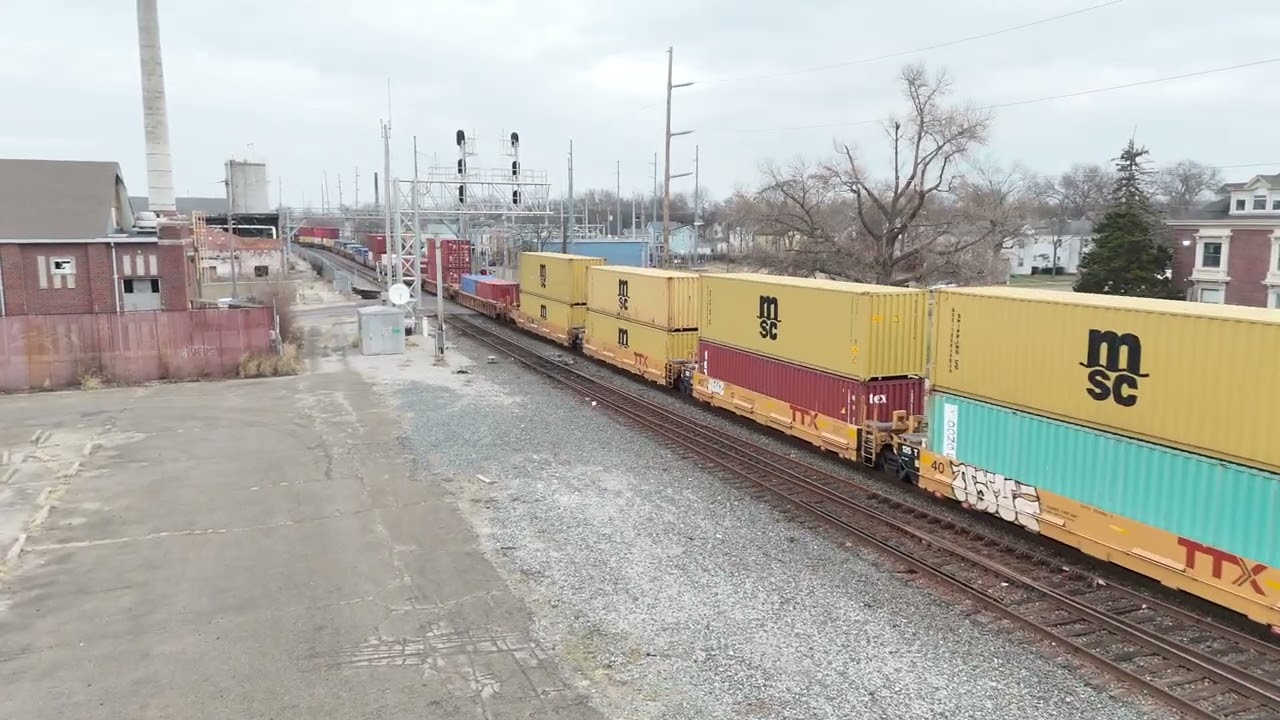 CSX Butler Street Interlocking Tue Jan 6 2026 Southbound Intermodal