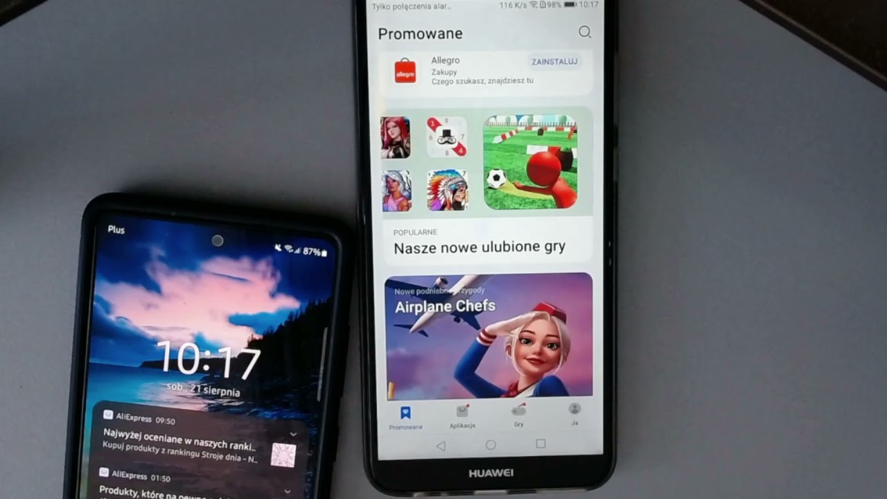 Sklep z aplikacjami Huawei AppGallery + instalacja aplikacji z innych źródeł przy użyciu Petal