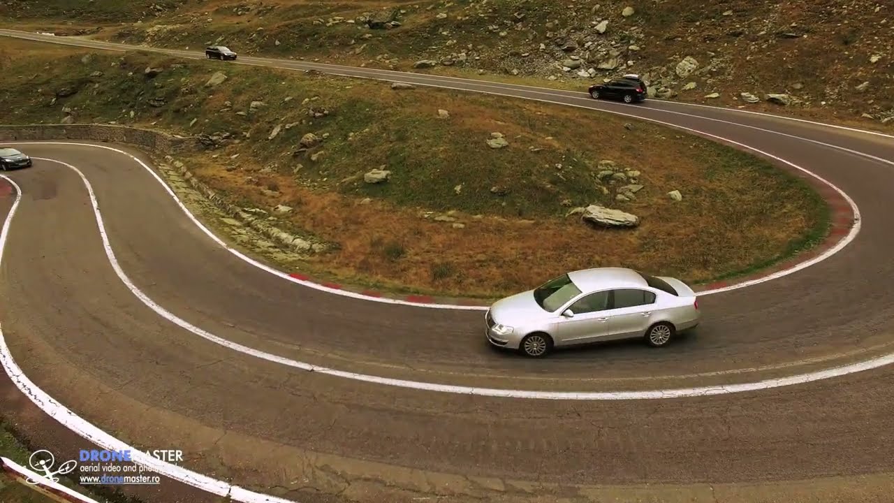 Transfagarasan Highway - 4K aerial video with breathtaking moments