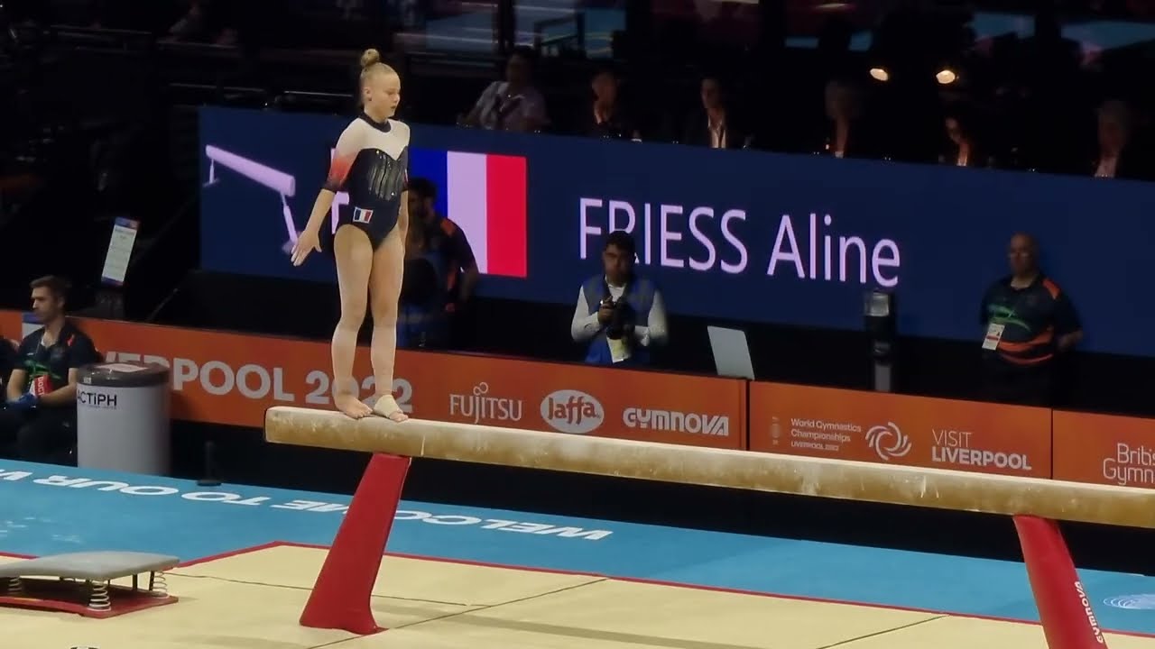 Aline Friess - FRA - Poutre - Finale Concours Général - Championnats du Monde 2022