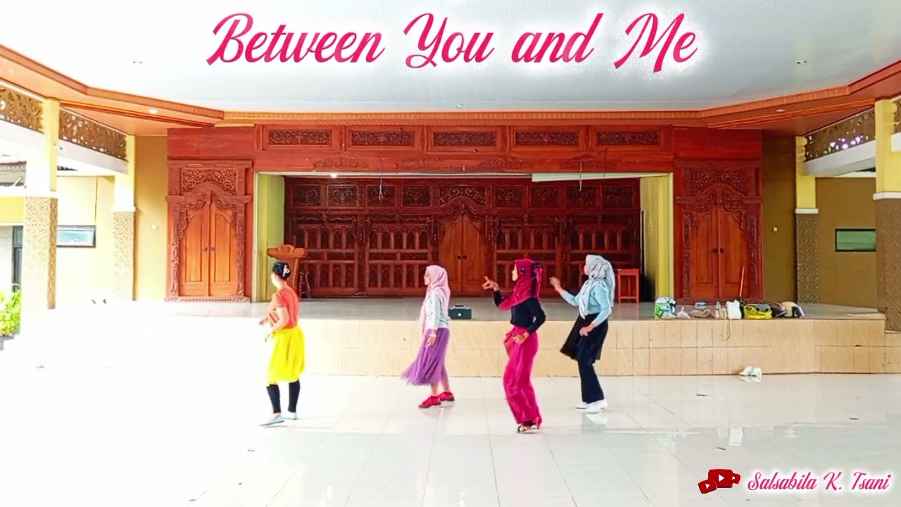 Between You & Me || Line Dance || Choreo by Pat Mari (INA)