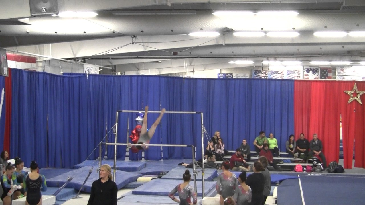 Bars- Parkettes Invitational 2017- Natalie Cross Class of 2020