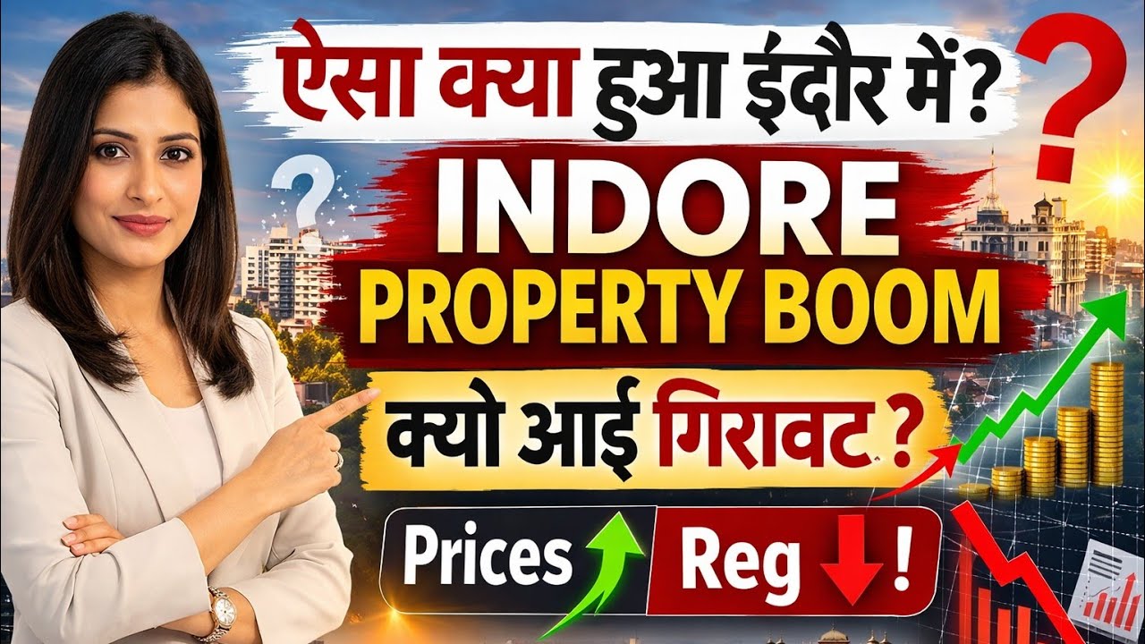 Indore Property: Why Boom Stopped? Hidden Truth! #indore 