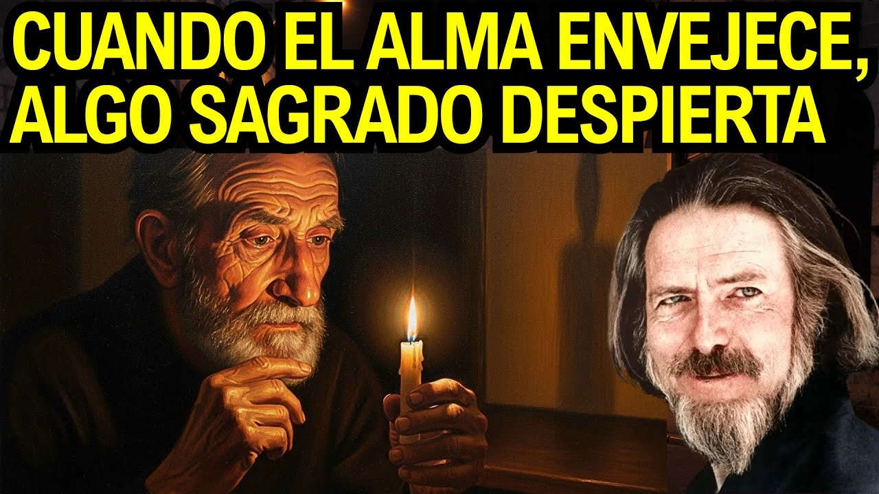 La charla prohibida de Alan Watts sobre el alma de los ancianos que cambiará tu visión de la muerte