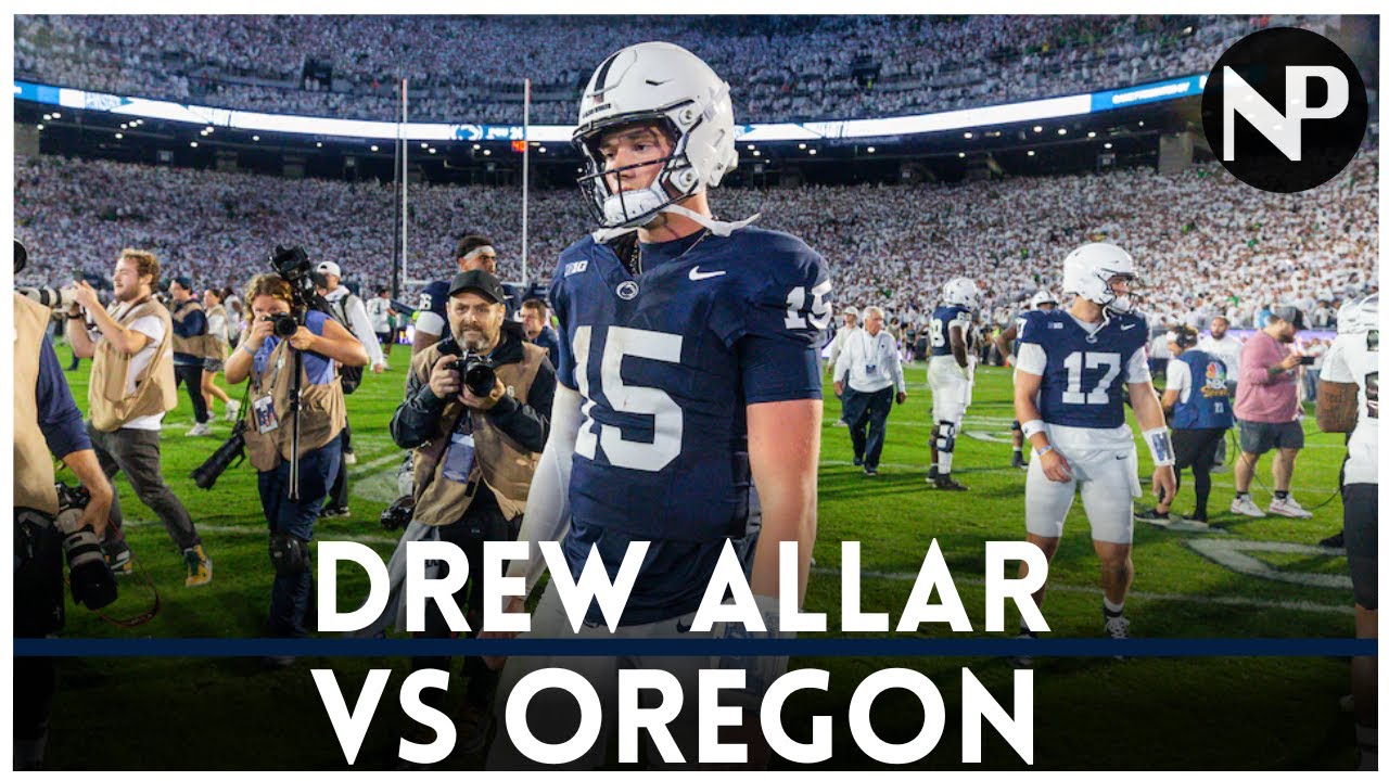 Penn State vs Oregon | Drew Allar NFL Draft Film