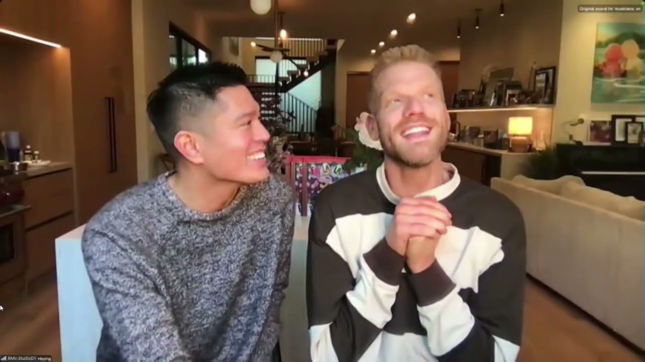 Scott and Mark Hoying Share Christmas Book 