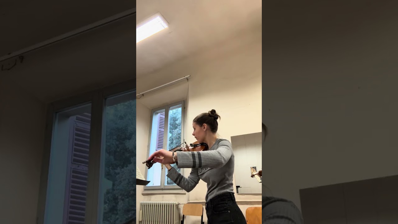 Audition Sinfonia Smith Square - Bach, Partita II BWV 1004 - Gigue, Allemande 