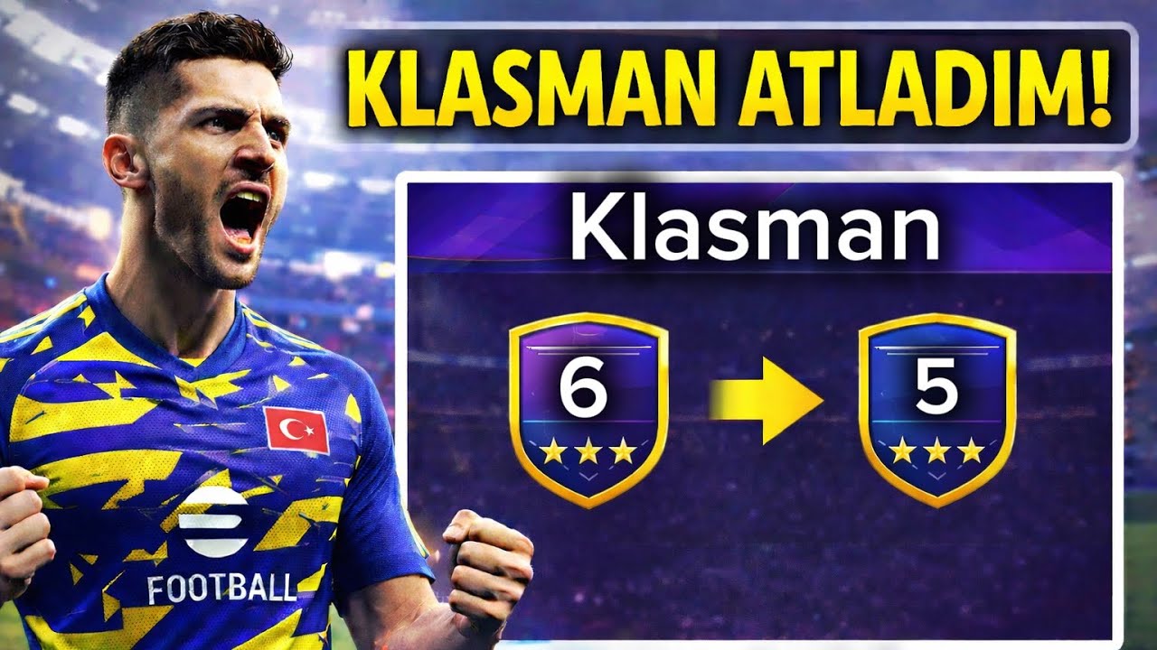eFootball klasman atladım