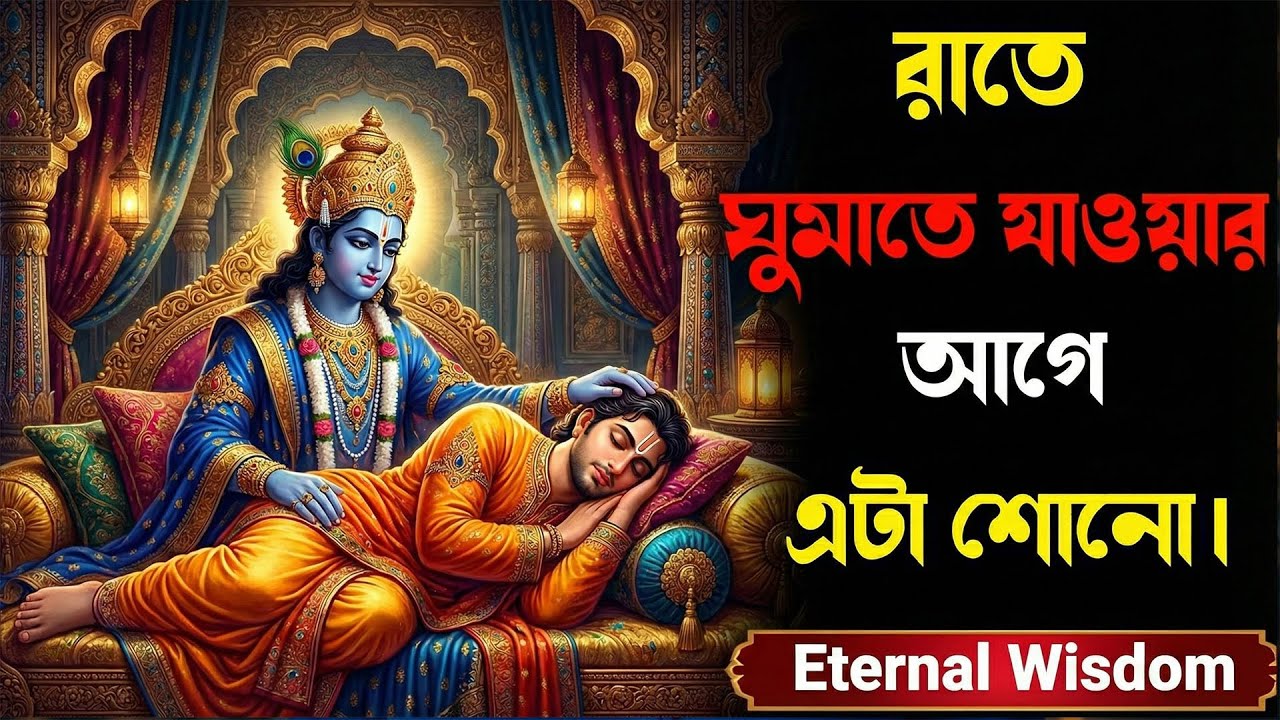 এই কথাটি আপনার জীবন বদলে দেবে! রাতে ঘুমানোর আগে শুনুন | শ্রীকৃষ্ণের বাণী | Geeta Saar Bangla
