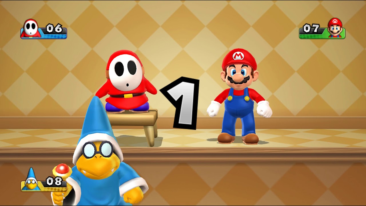 Mario Party 9 Choice Challenge (Master CPU Play Game) #1 | NVV Film